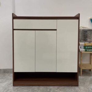 Tủ Giày 3 Cánh Trắng