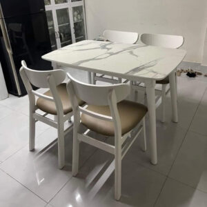 Bộ Bàn Ăn Mango Kèm 4 Ghế