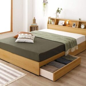 Giường Ngủ 1m2 x 2m Có Hộc Đầu Giường