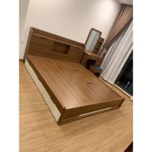 Giường Ngủ Thông Minh Có Đầu Hộp 1M8 X 2M