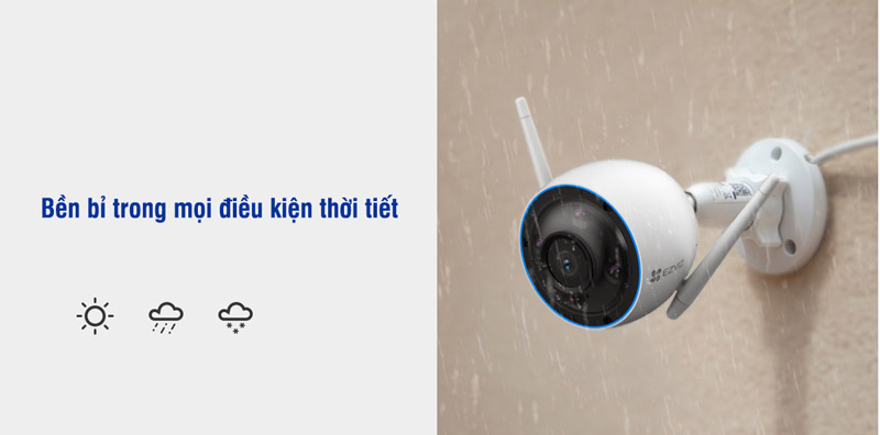 camera H3 chống chịu mọi điều kiện khắc nghiệt